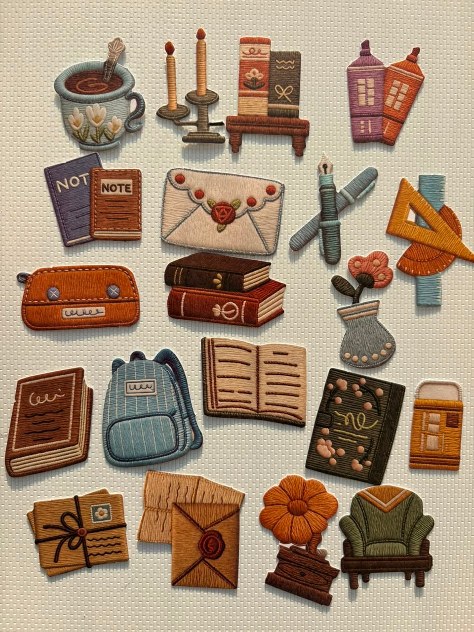 Stitched Like stickers