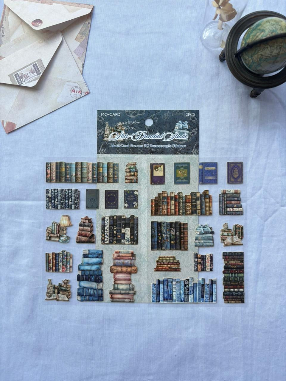 3D Card Book Stickers