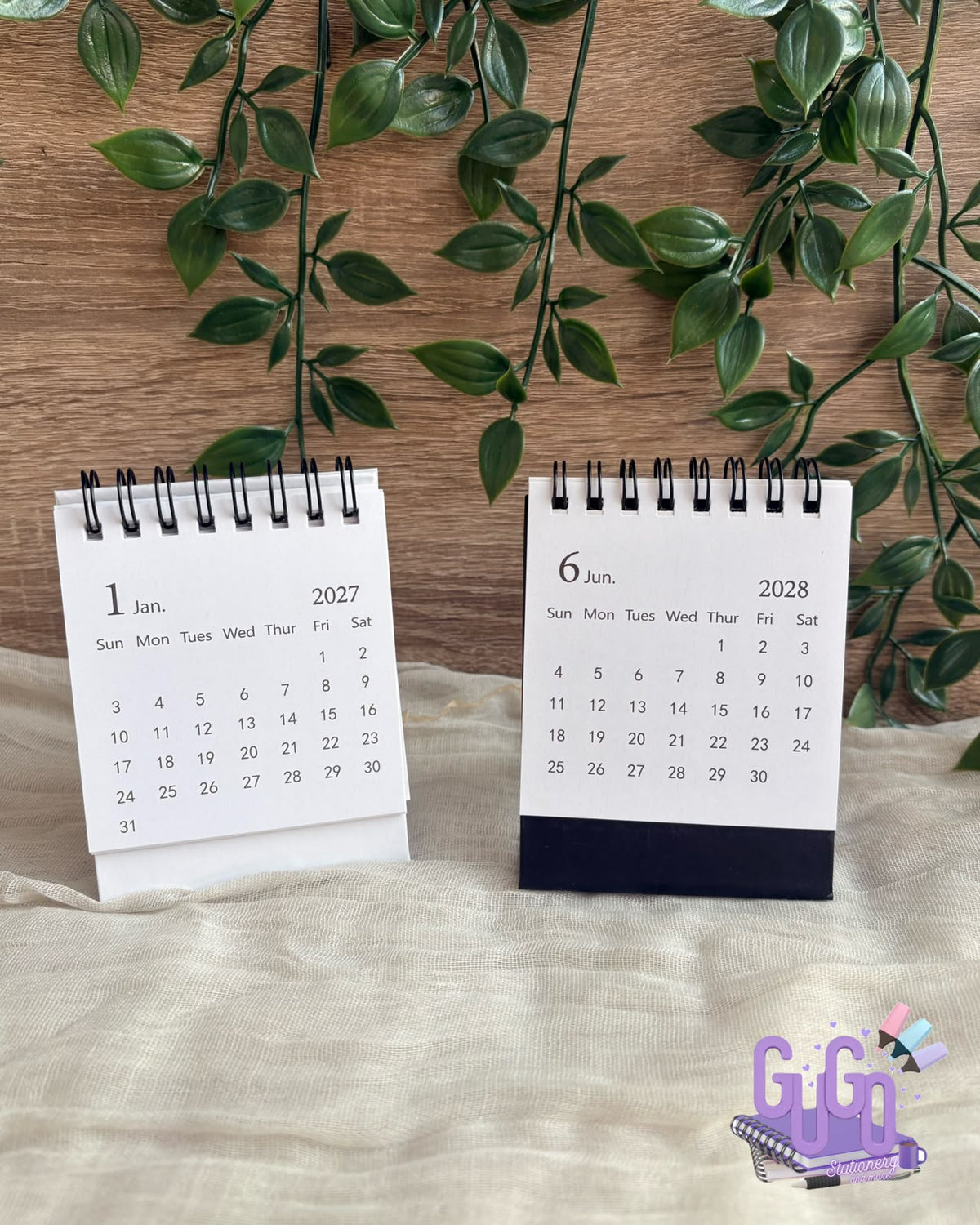 Mini Desk Calendar