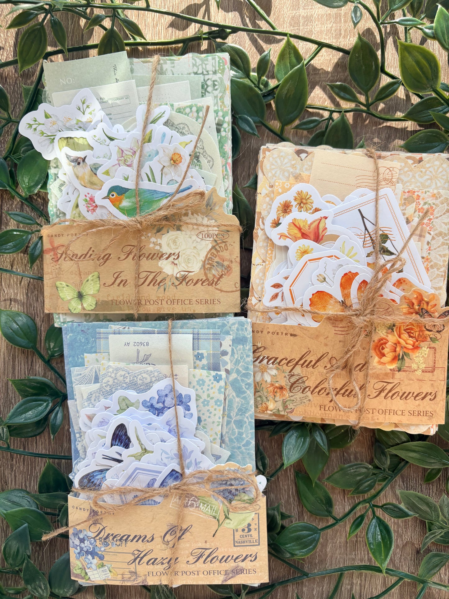 Material paper and Stickers Pack