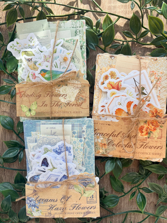 Material paper and Stickers Pack