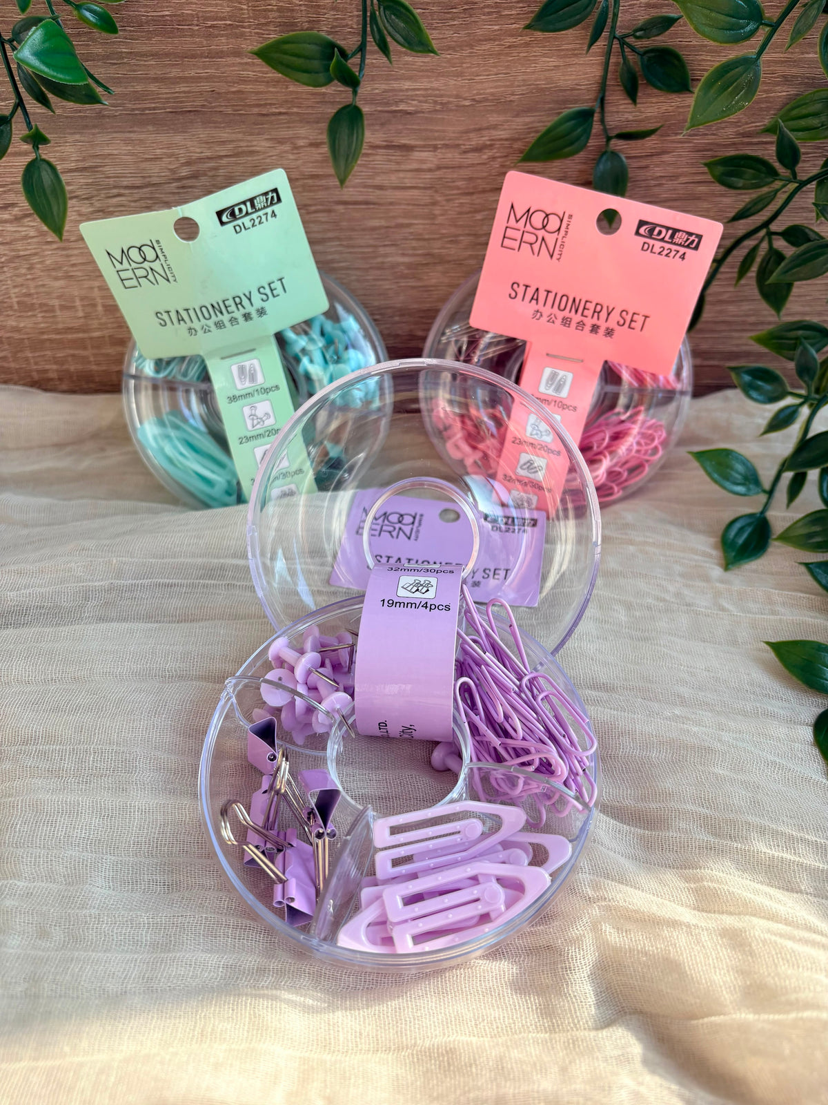 Pins and clips Set