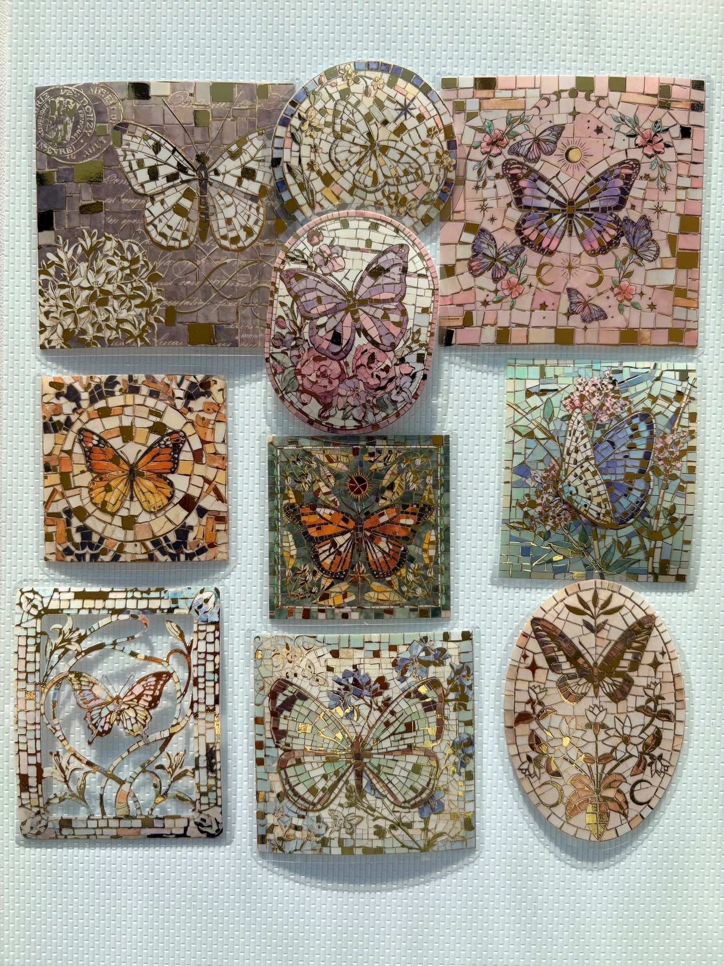 Mosaic Style Stickers