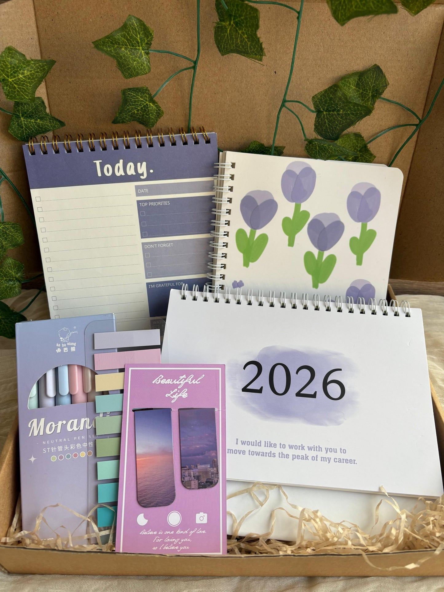 Purple Calendar Set