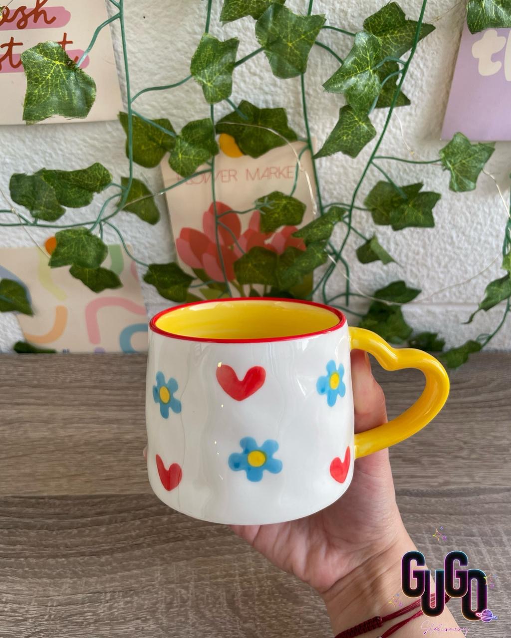 Painted Ceramic Mug