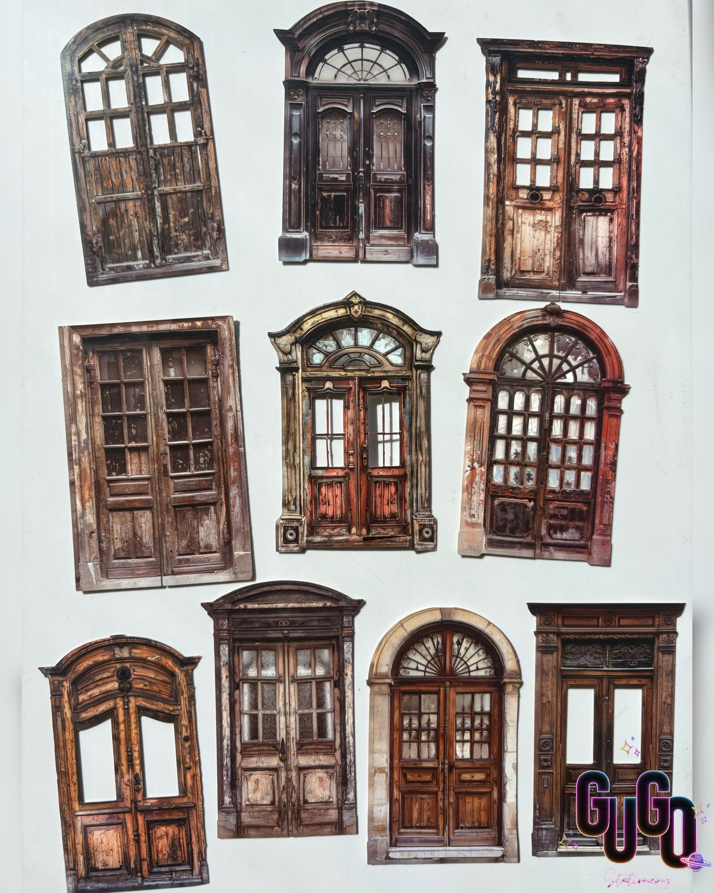 Door material paper