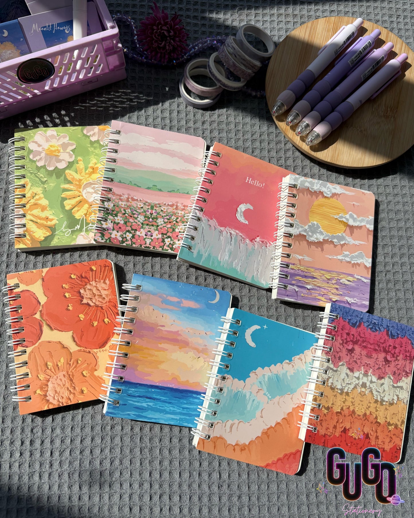 Mini Oil Painting Notebook