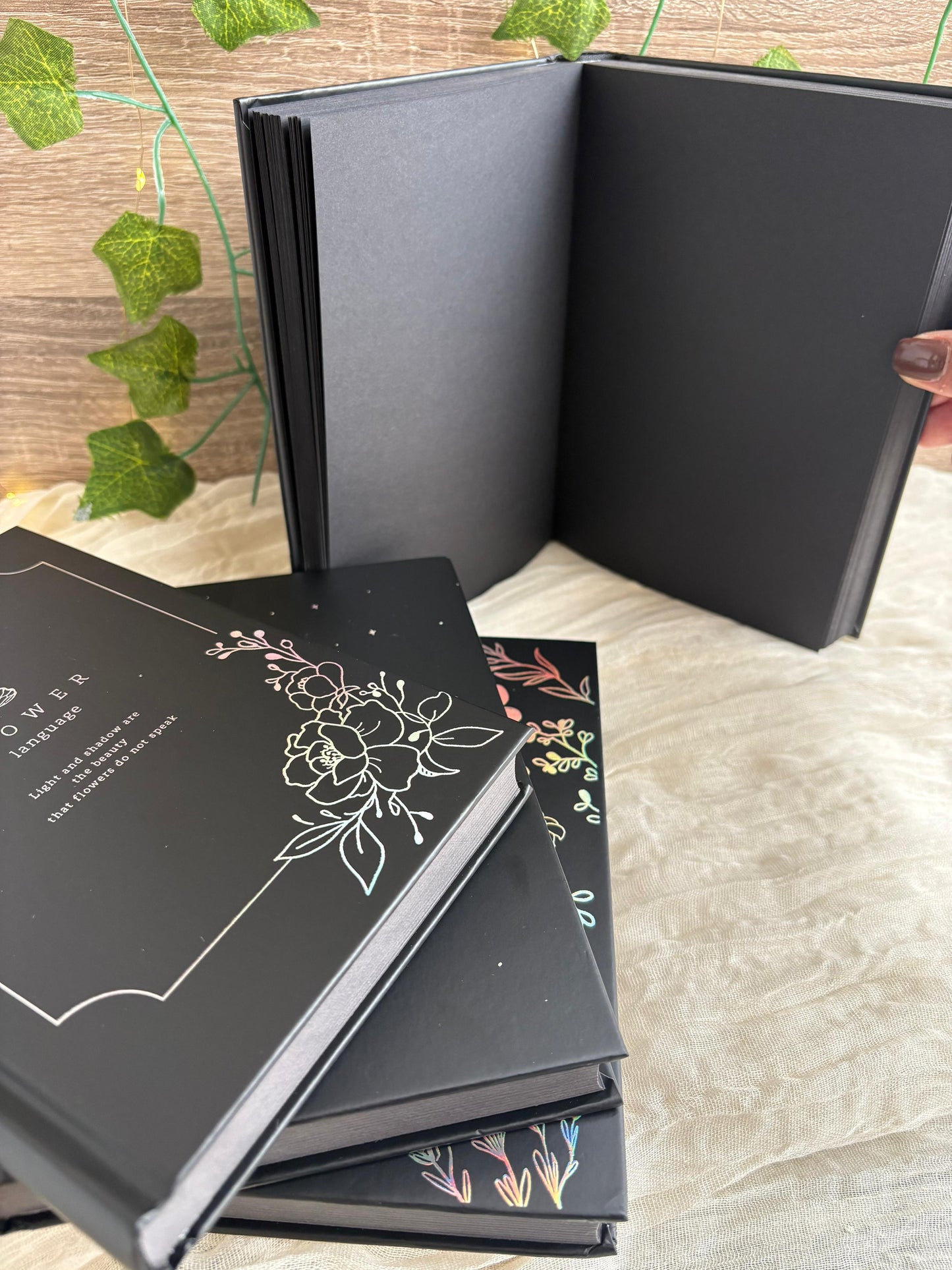 Scrapbook black sheets