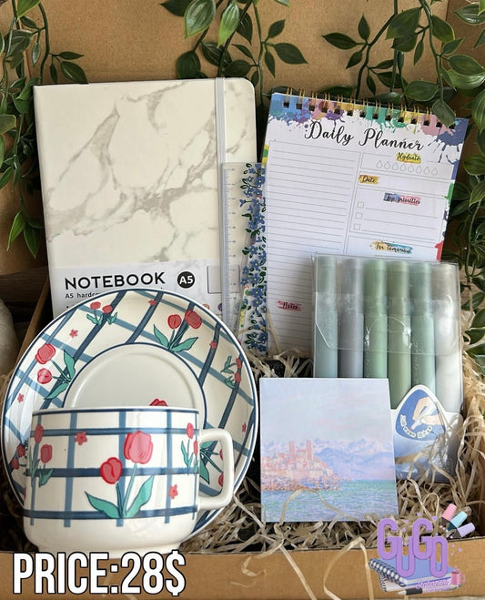 White Flower Box