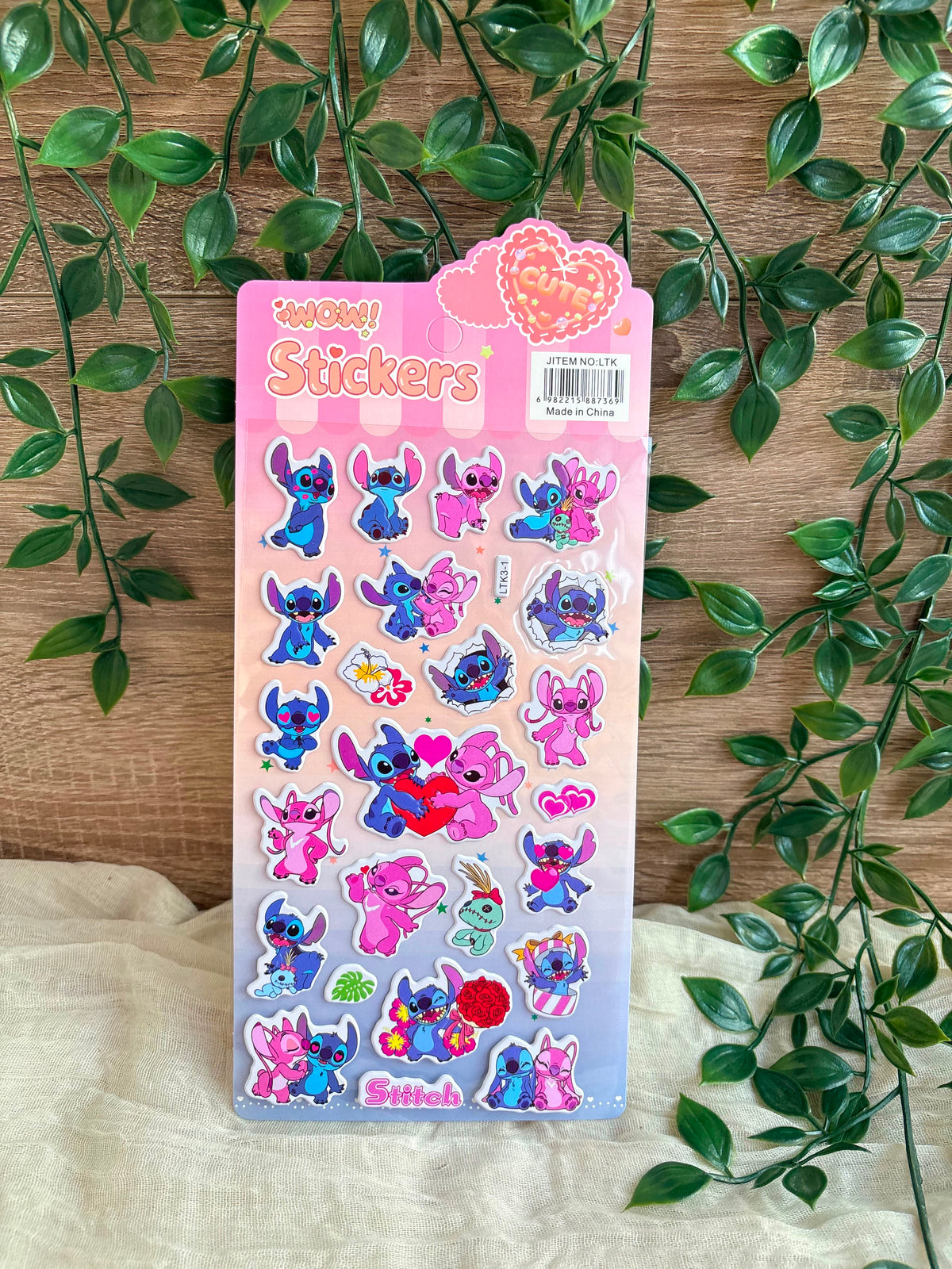 Stitch Sticker Sheet