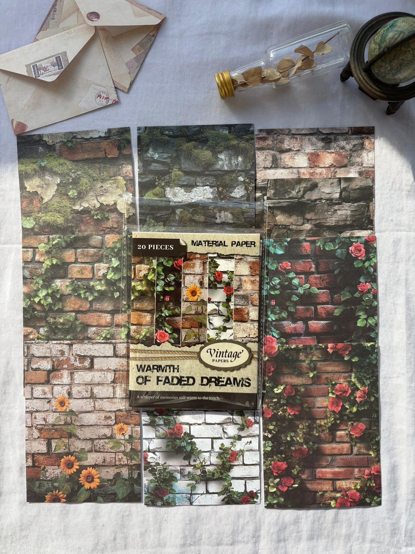 Vintage Material Paper