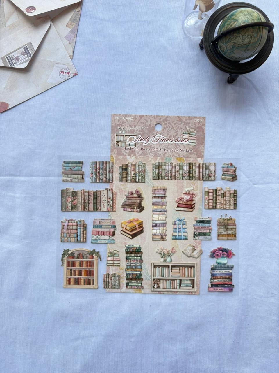 3D Card Book Stickers