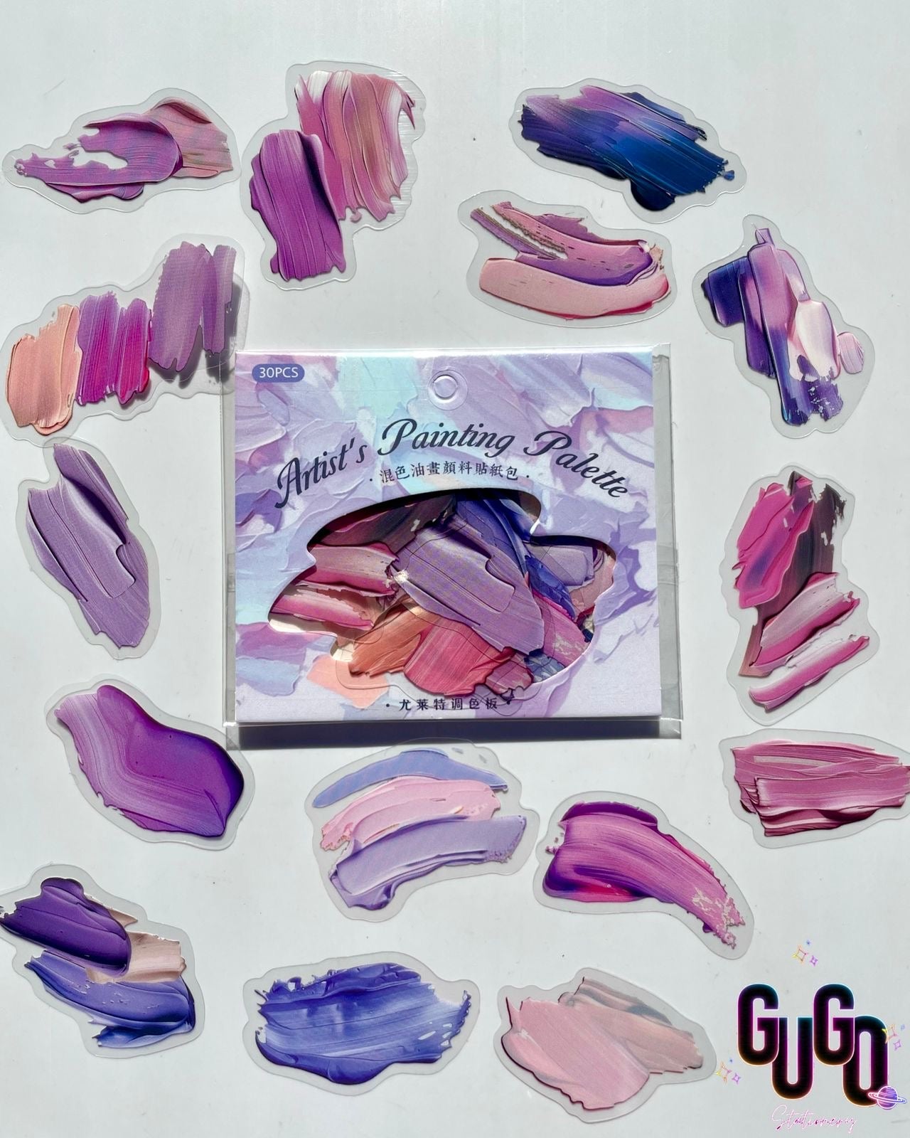 Painting Palettes Sticker