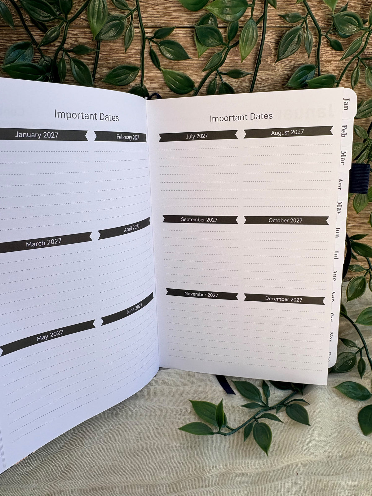 Flowery 2027 Planner