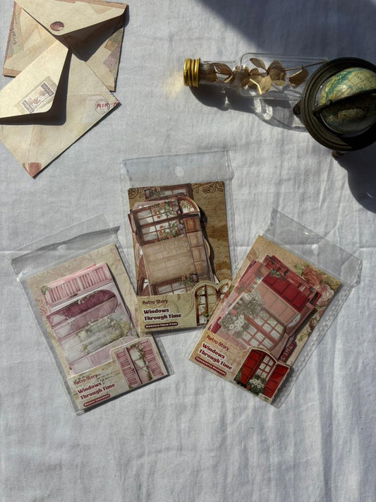 Window Through Time Stickers