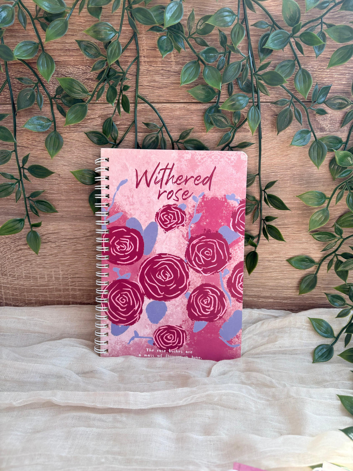Rose Notebook