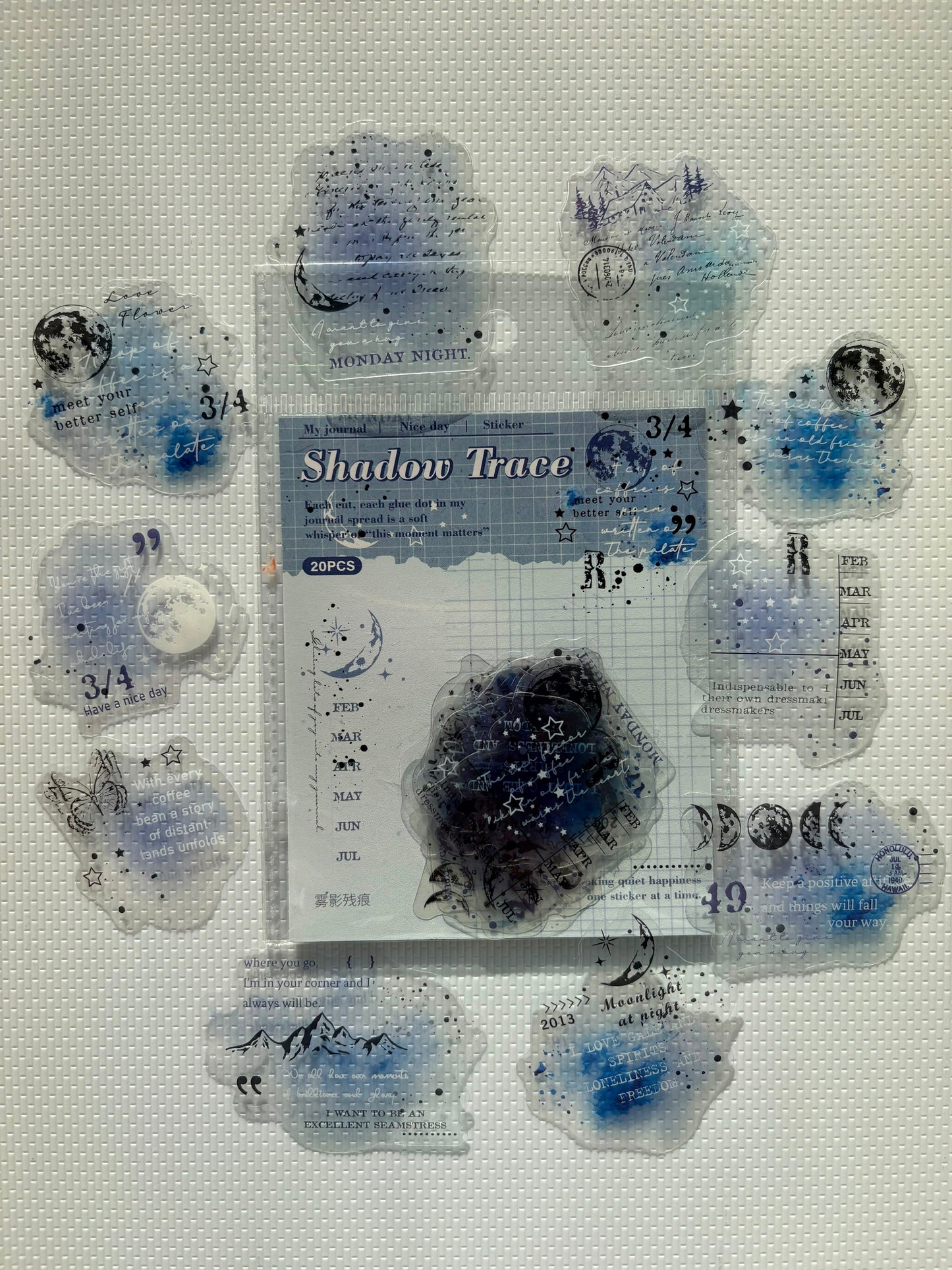 Shadow Trace Stickers