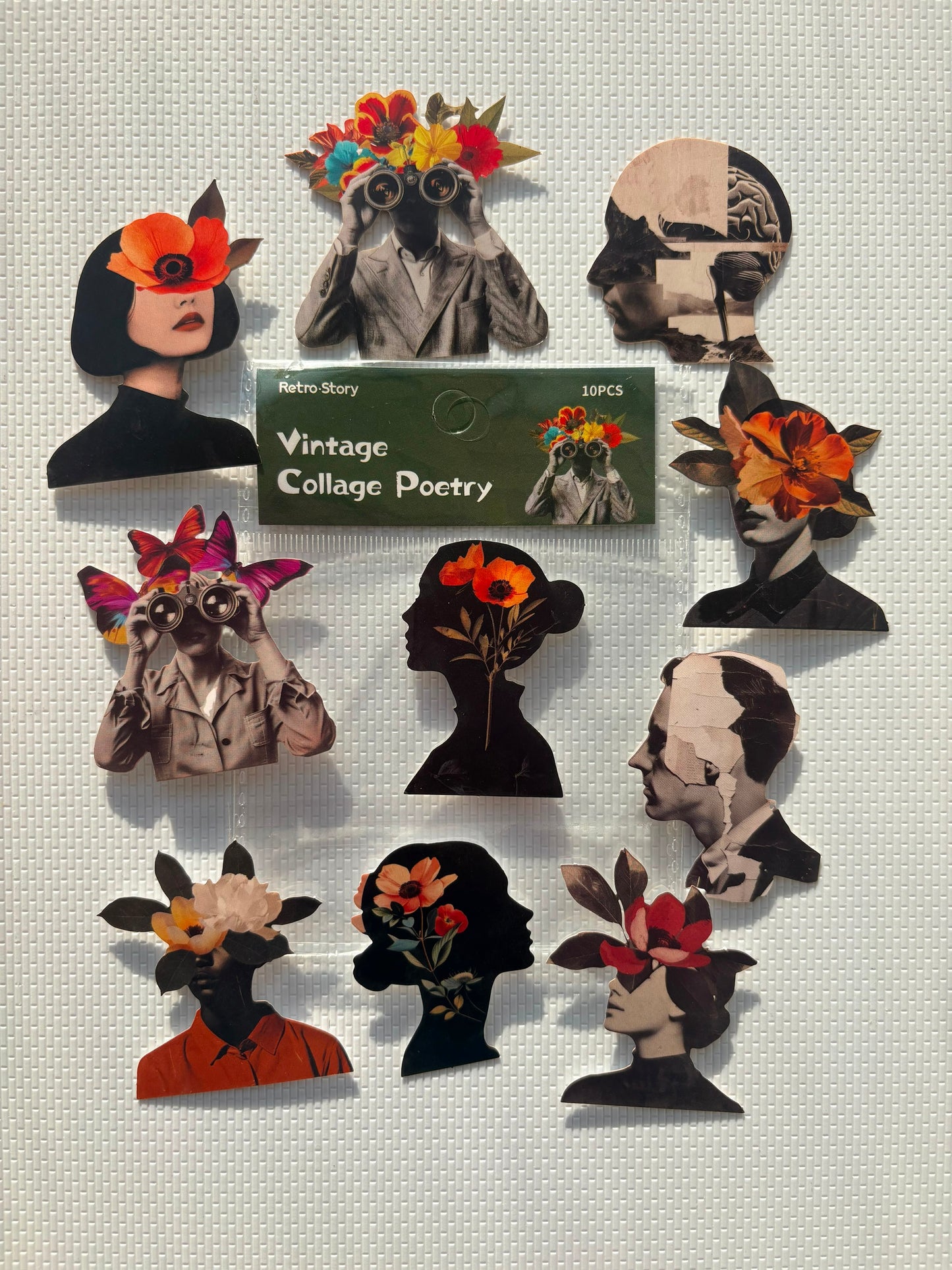 Vintage Collage Poetry