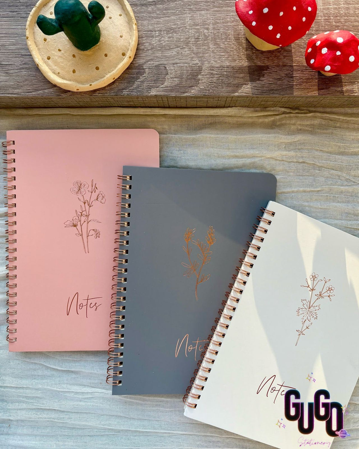 Gu Notebook Spiral Notebook – Gugo Stationery