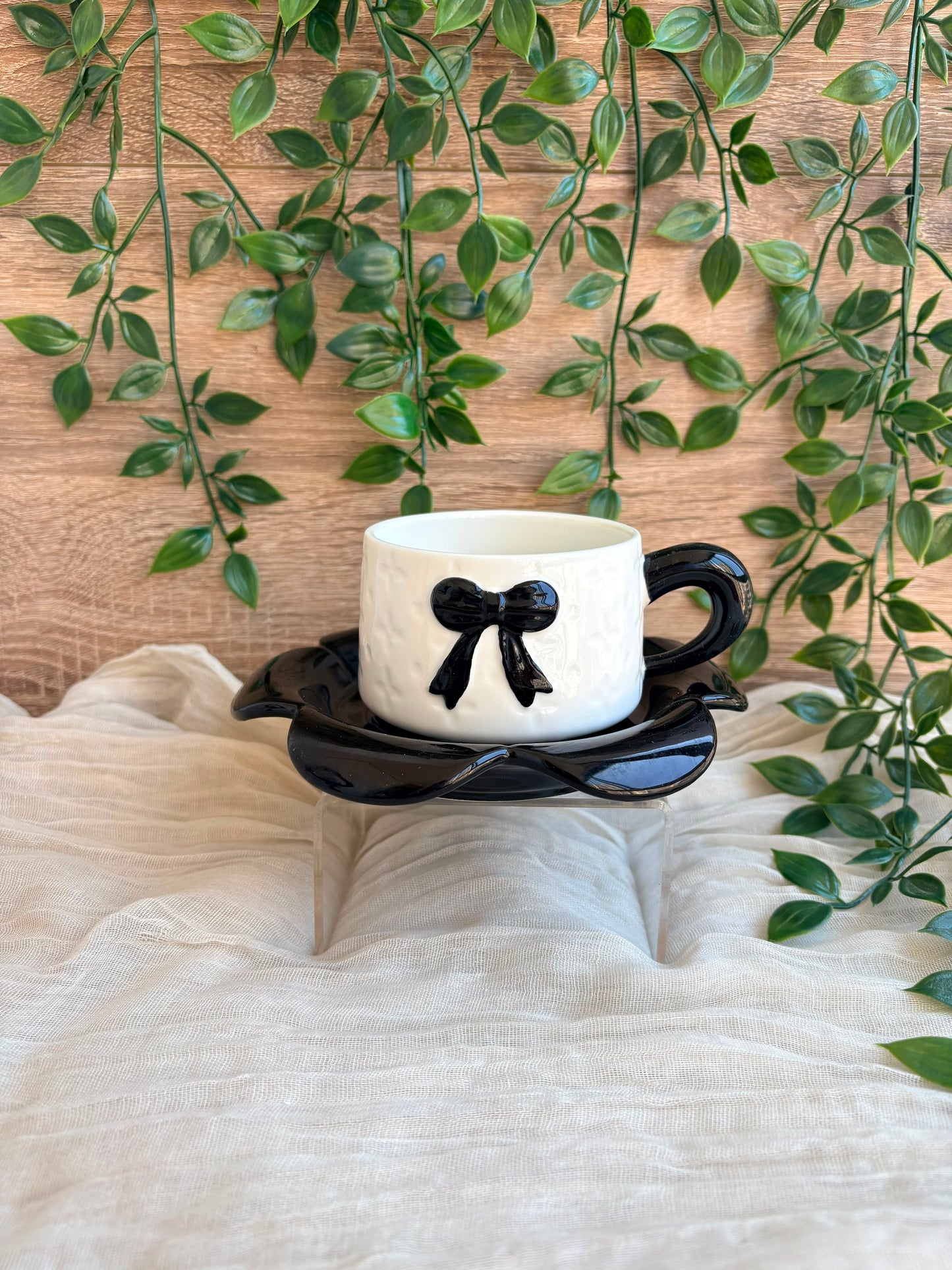 Ceramic Bow Mug