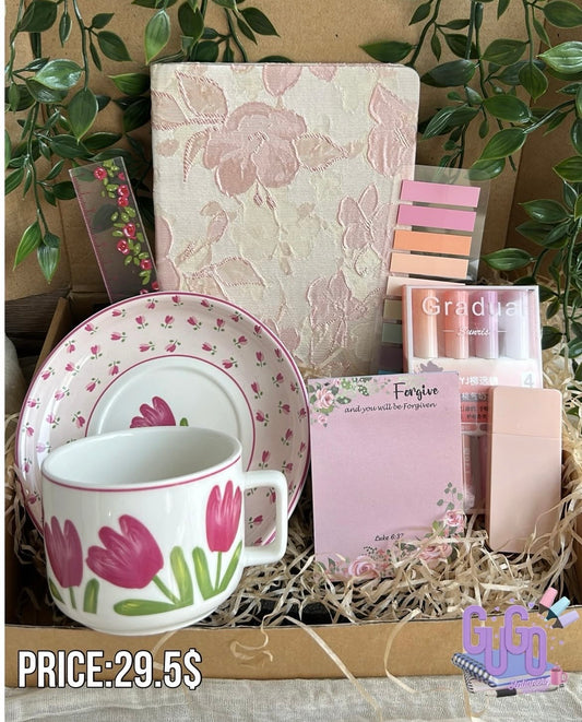 Pink Tulip Box