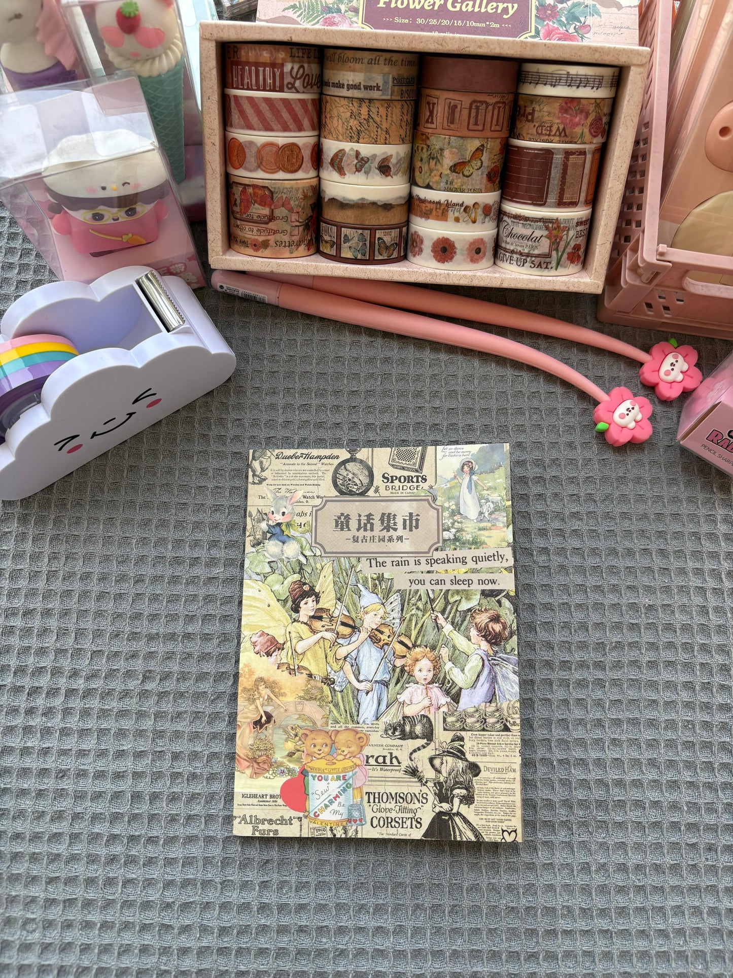 Vintage Style Sticker Booklet