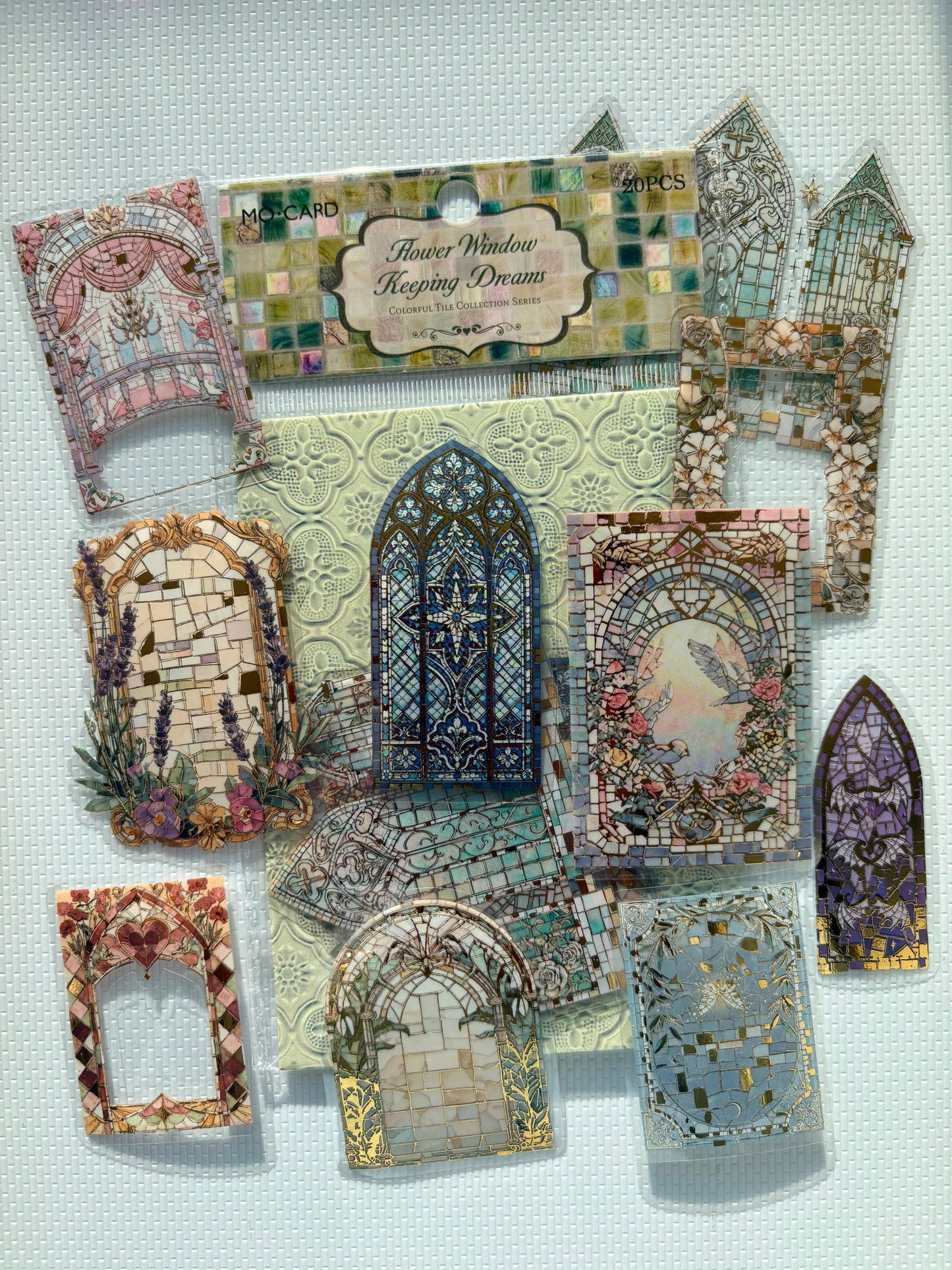 Mosaic Style Stickers
