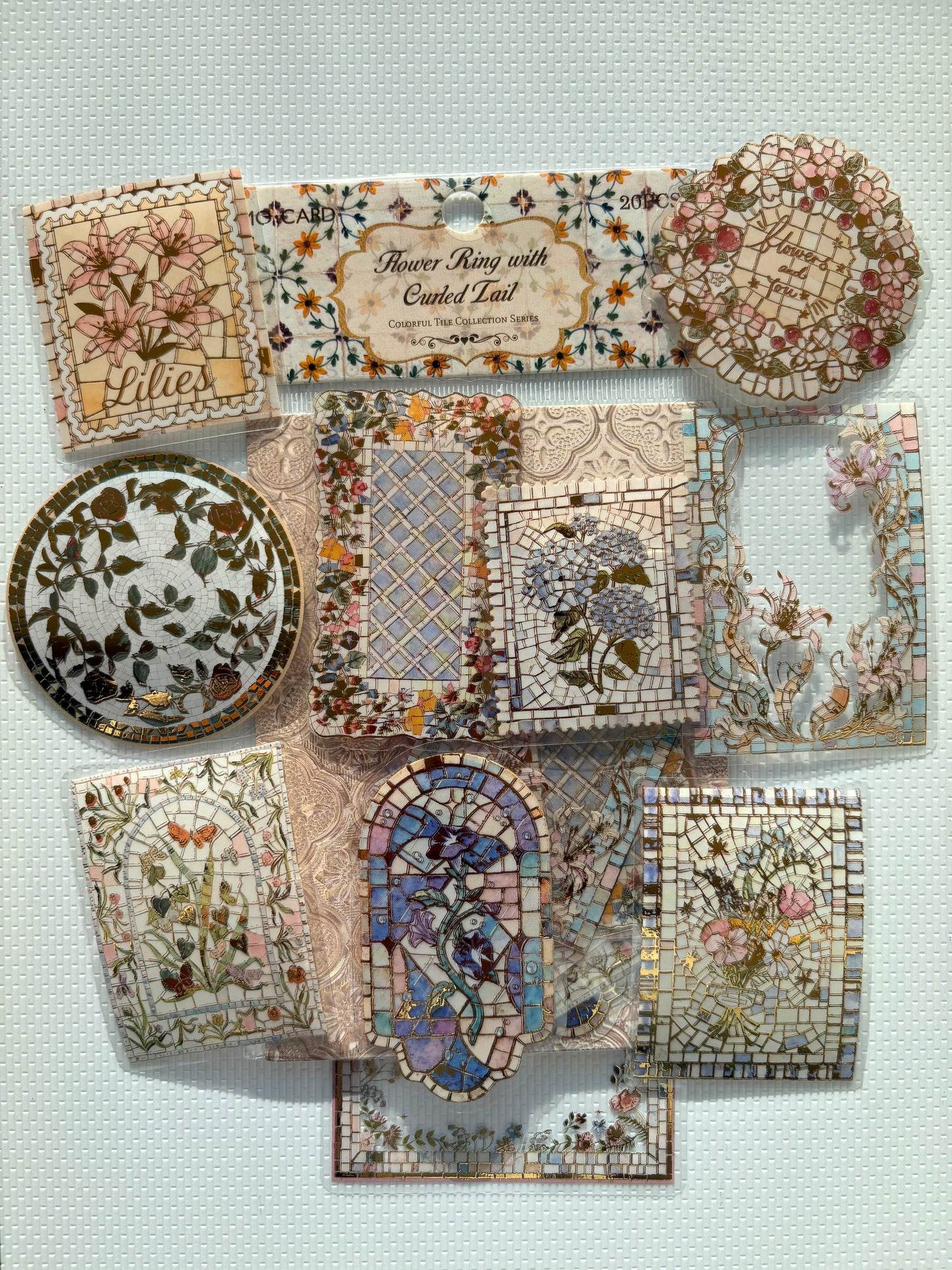 Mosaic Style Stickers