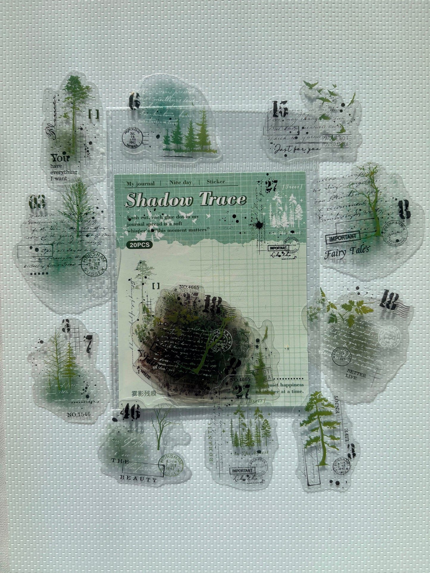 Shadow Trace Stickers