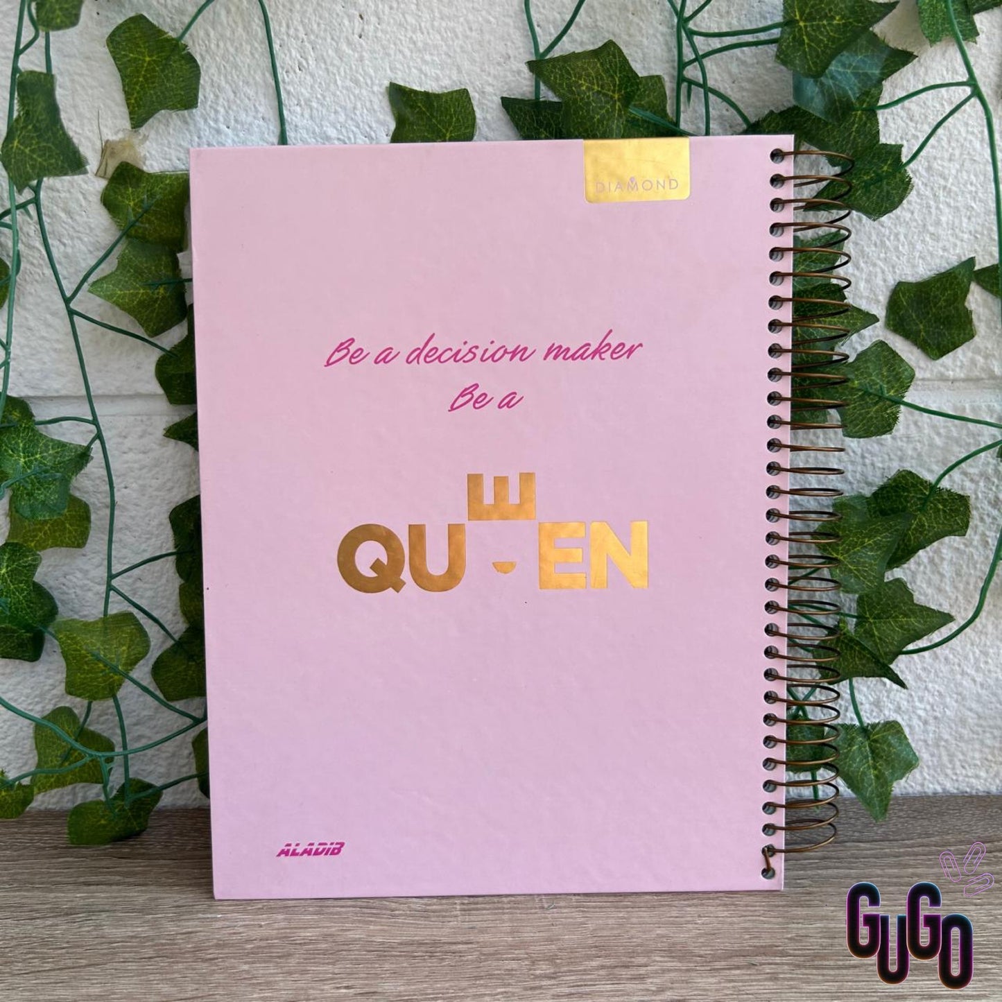 5 subject hard-cover notebook