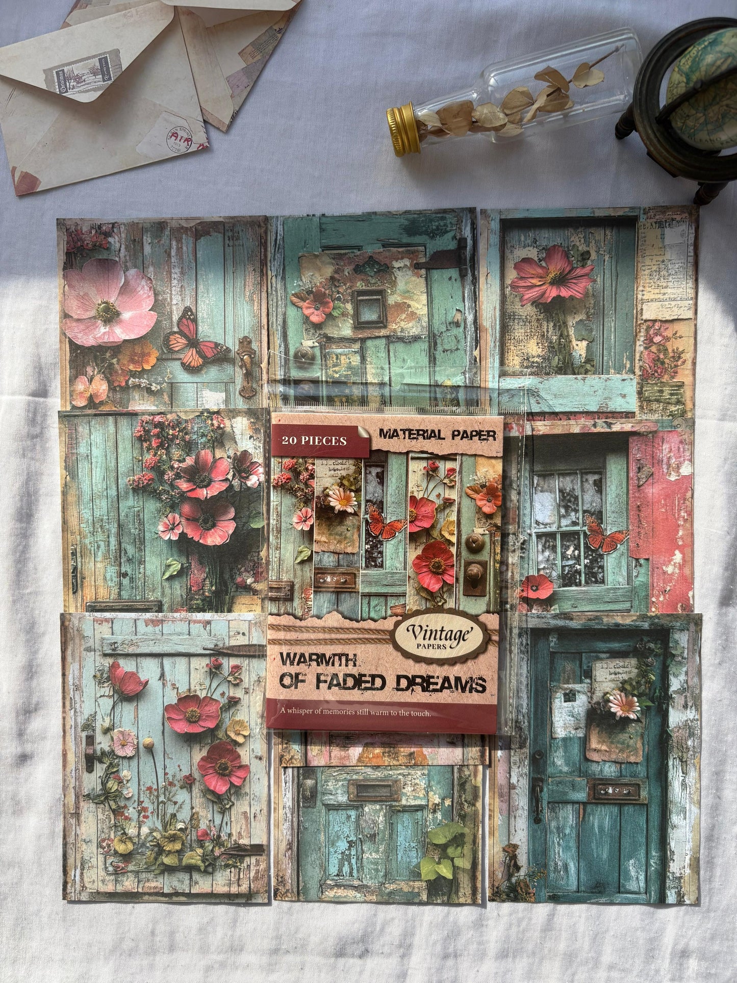 Vintage Material Paper