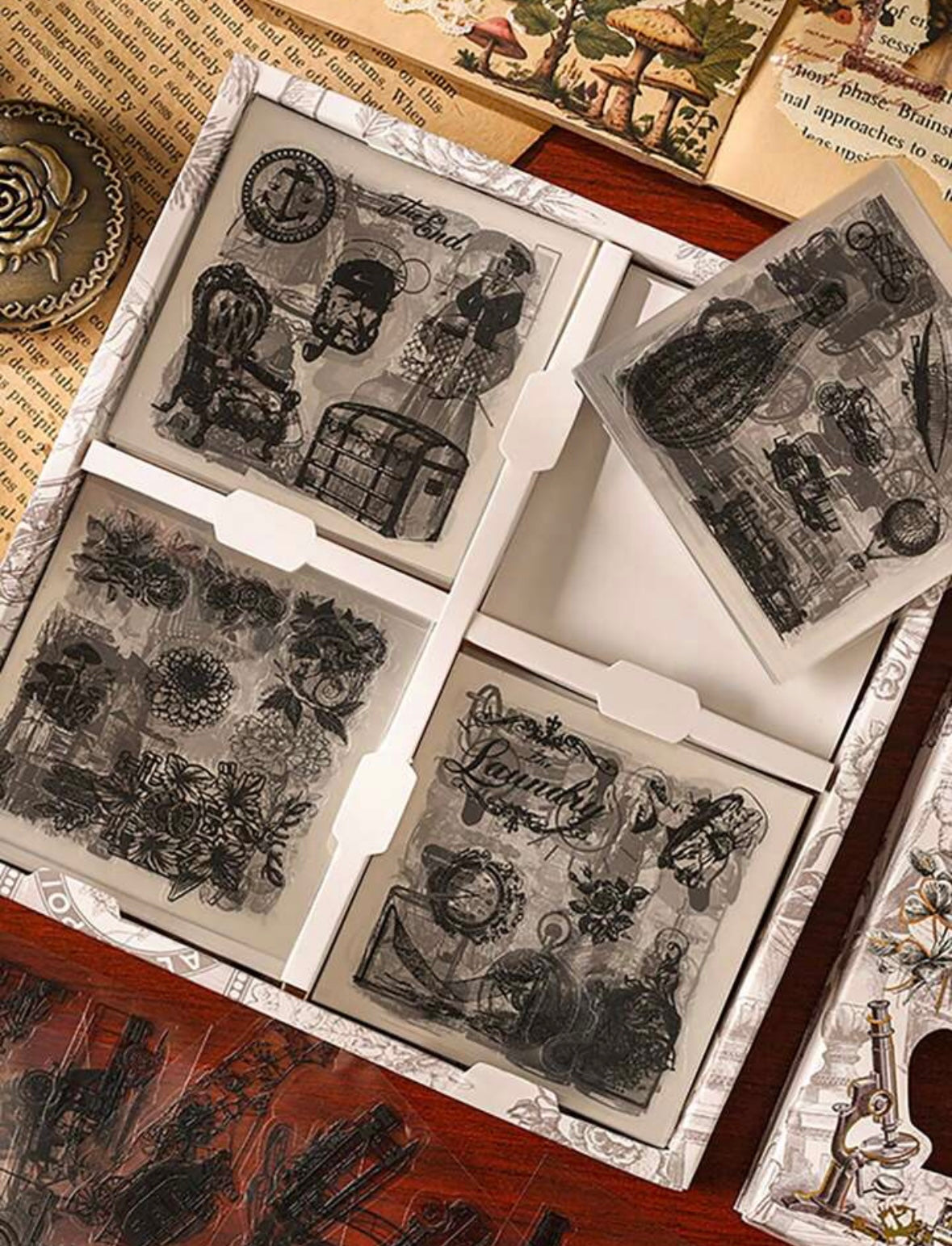100 sticker sheets