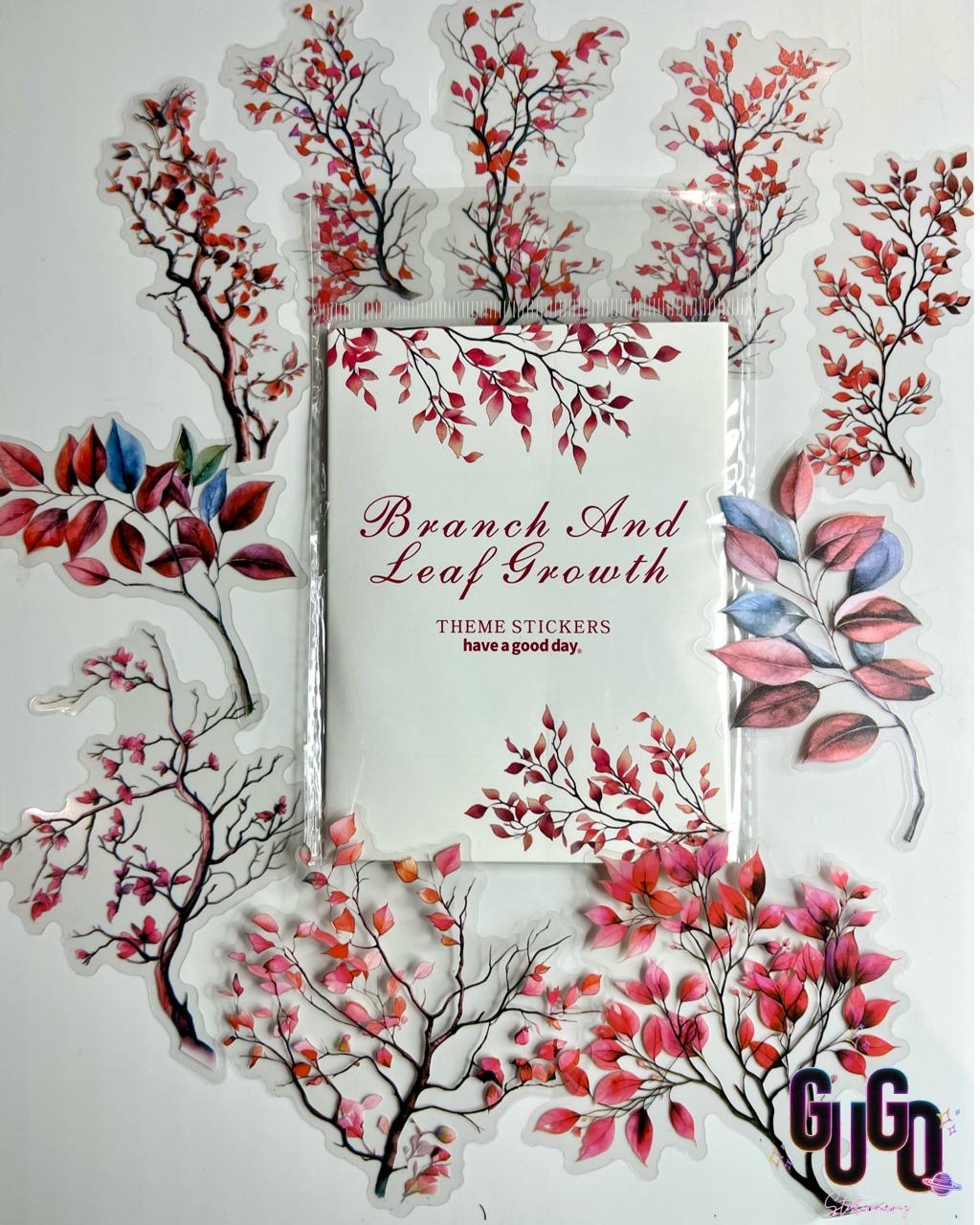 Branch and Leaf Sticker Pack