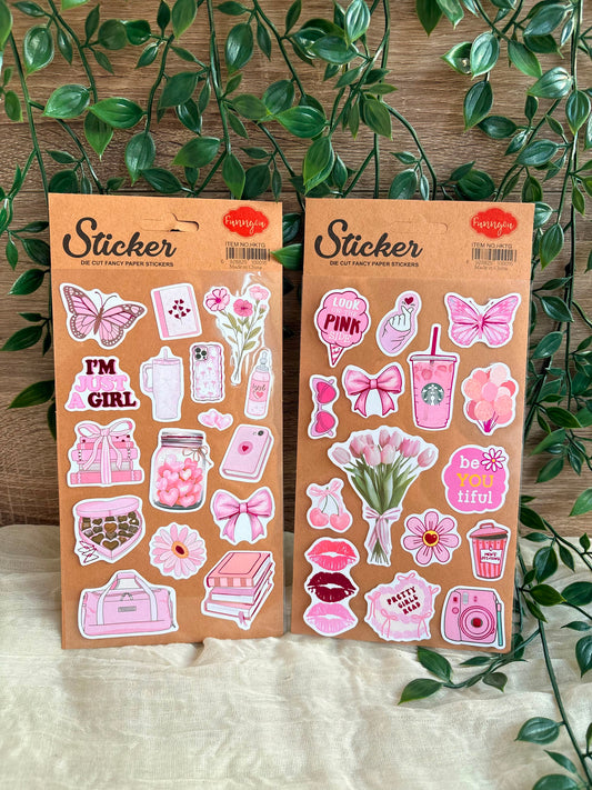Aesthetic Sticker Sheet￼