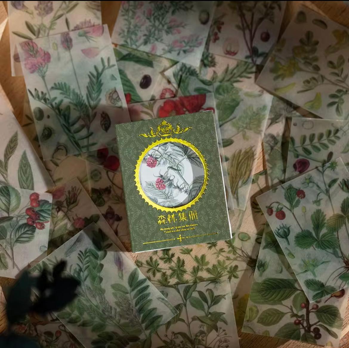 Mini material paper booklet