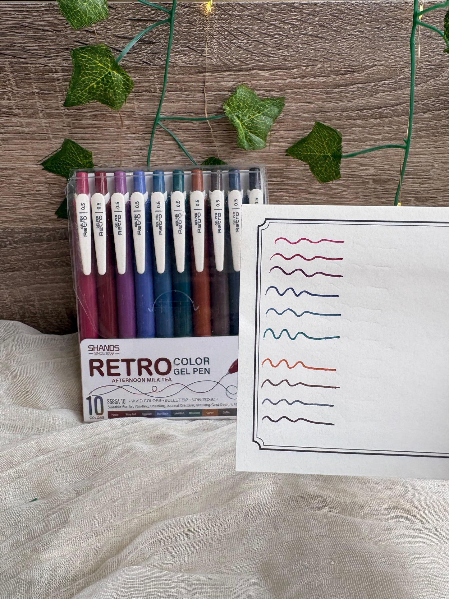 Retro Color Gel Pen