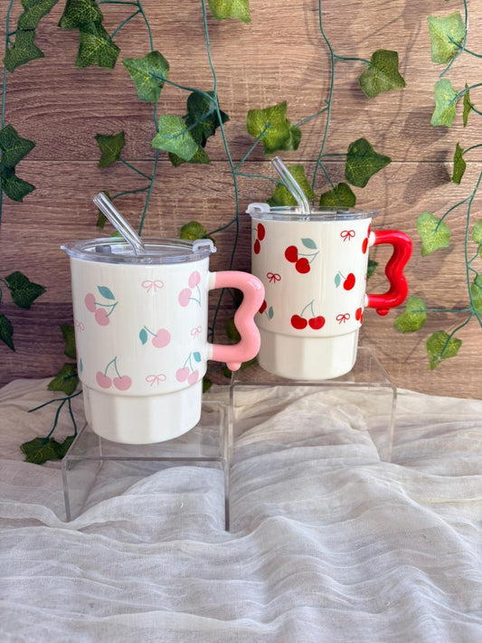 Cherry Ceramic Mug