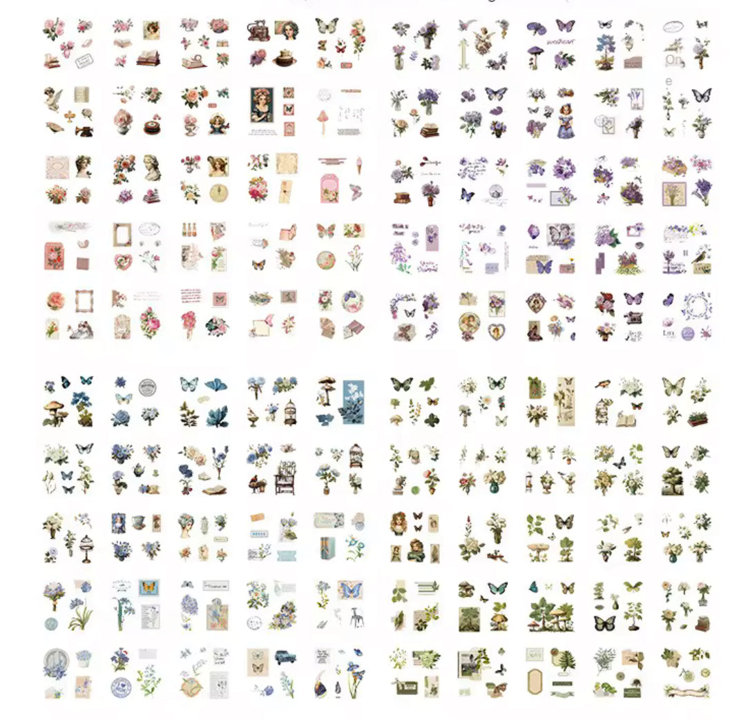 100 stickers sheets