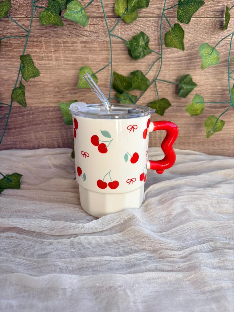 Cherry Ceramic Mug