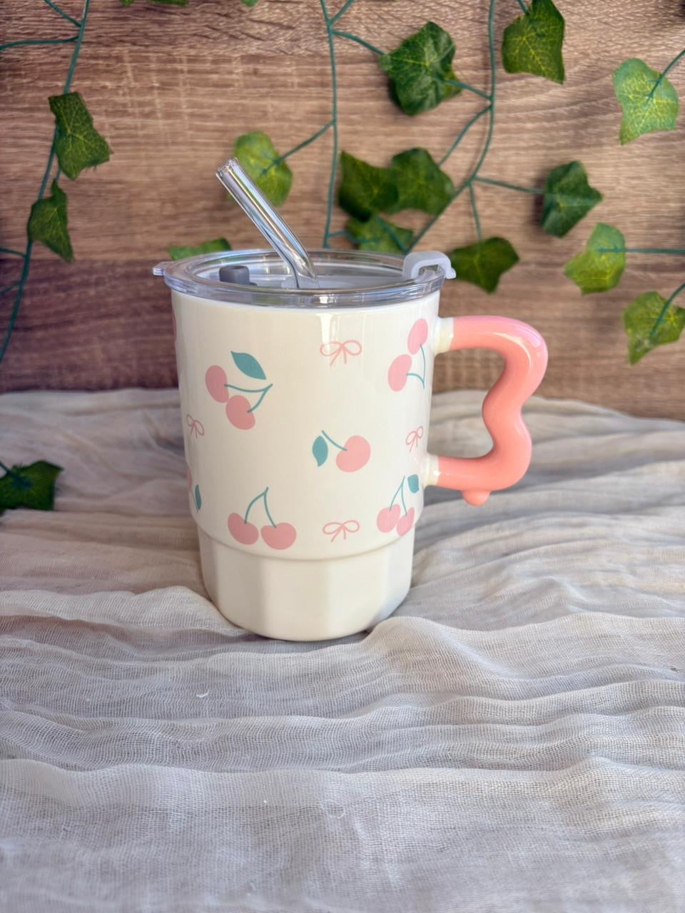 Cherry Ceramic Mug