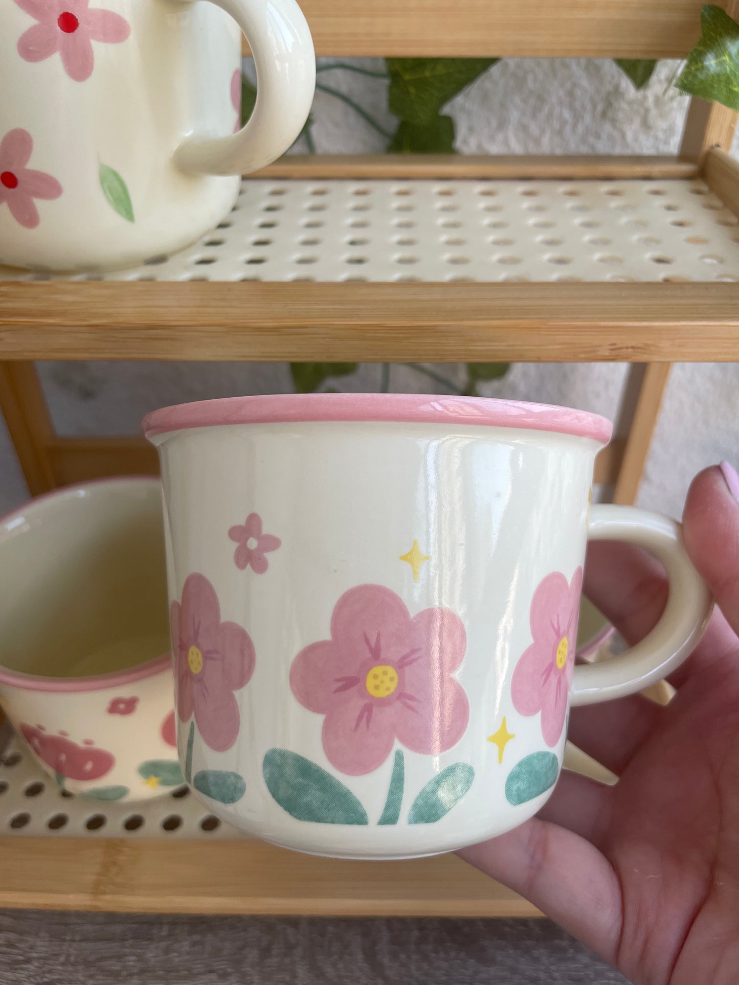 Flower Ceramic Mug