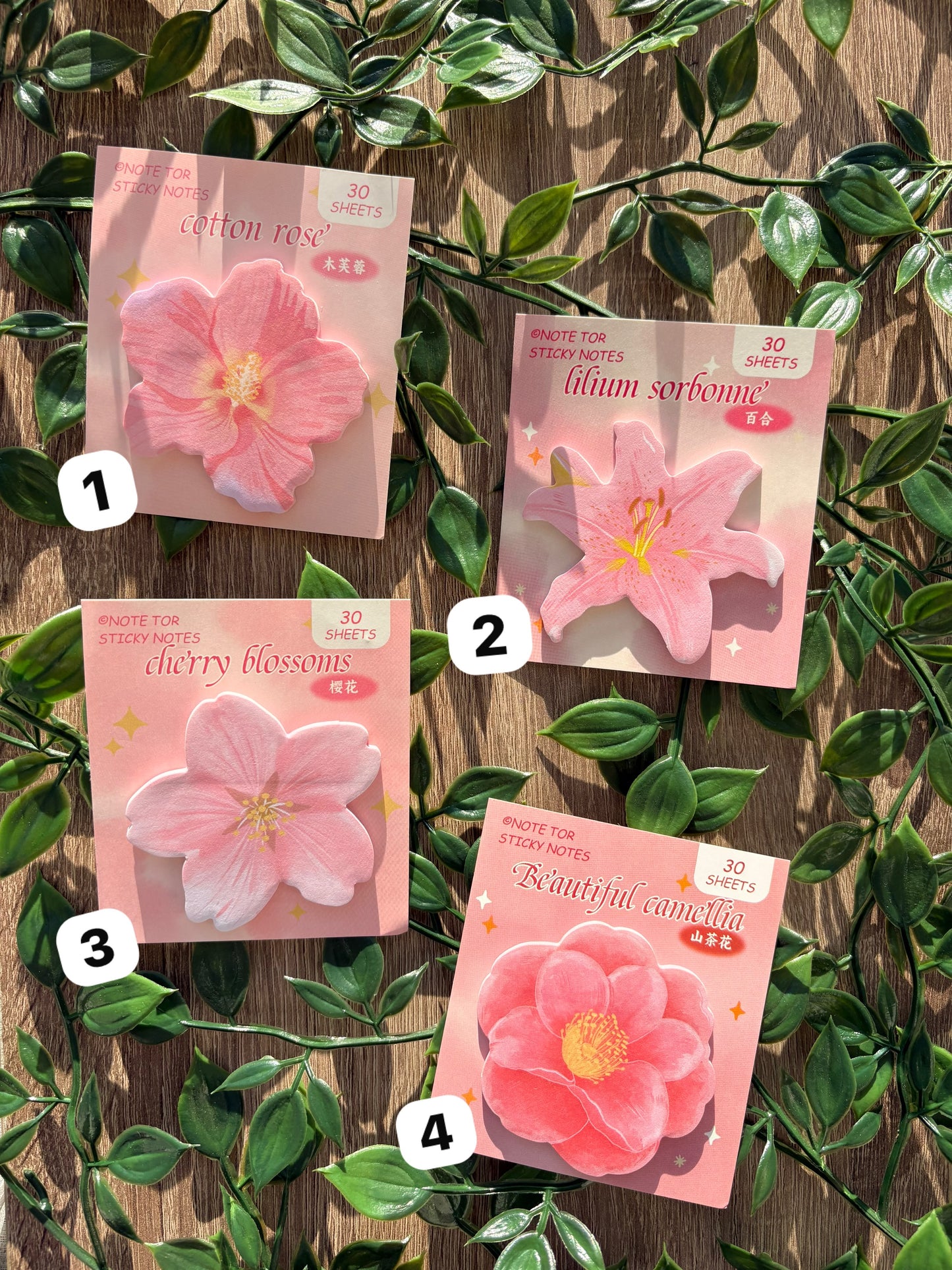 Flower Sticky Note
