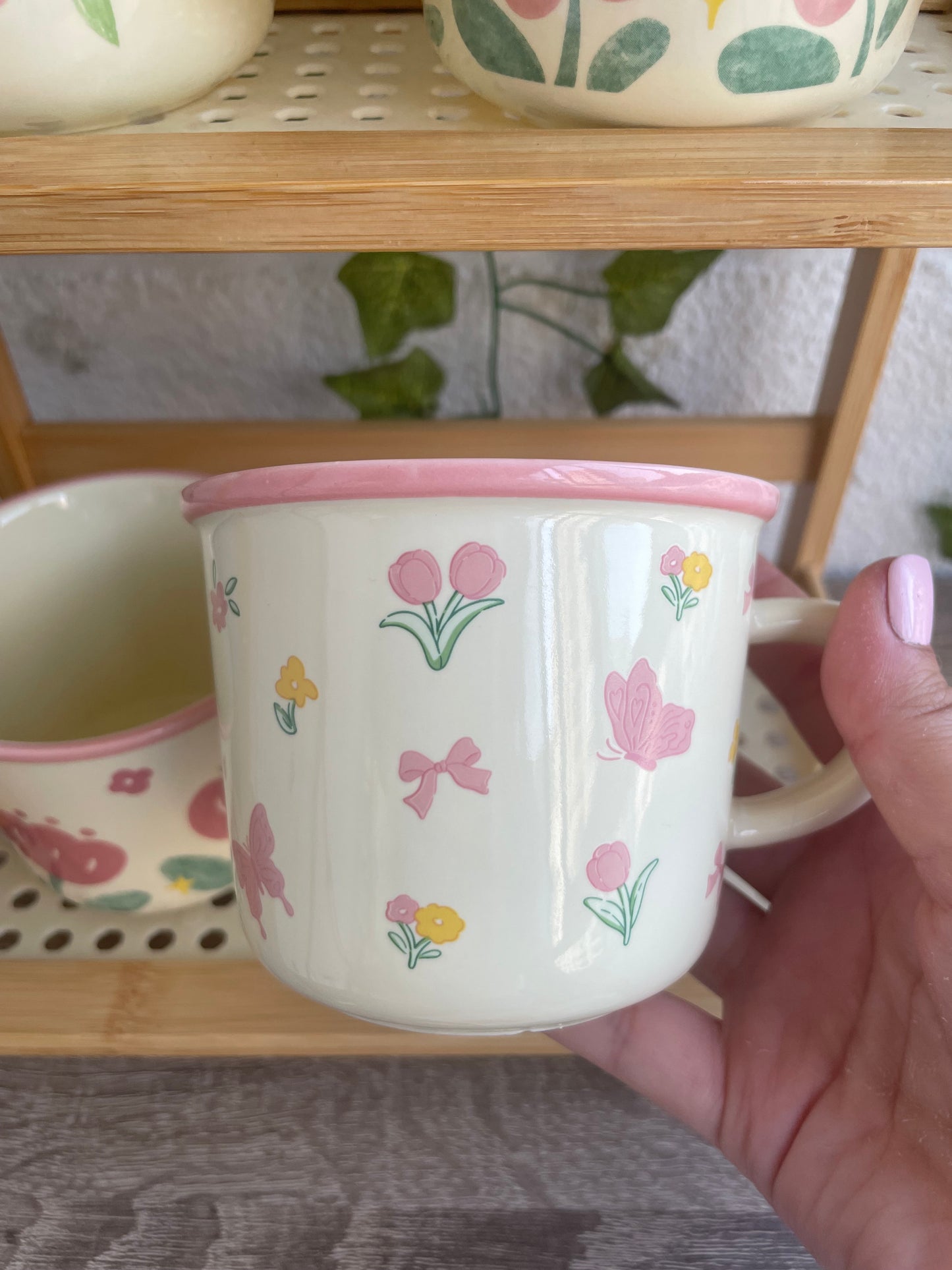 Flower Ceramic Mug