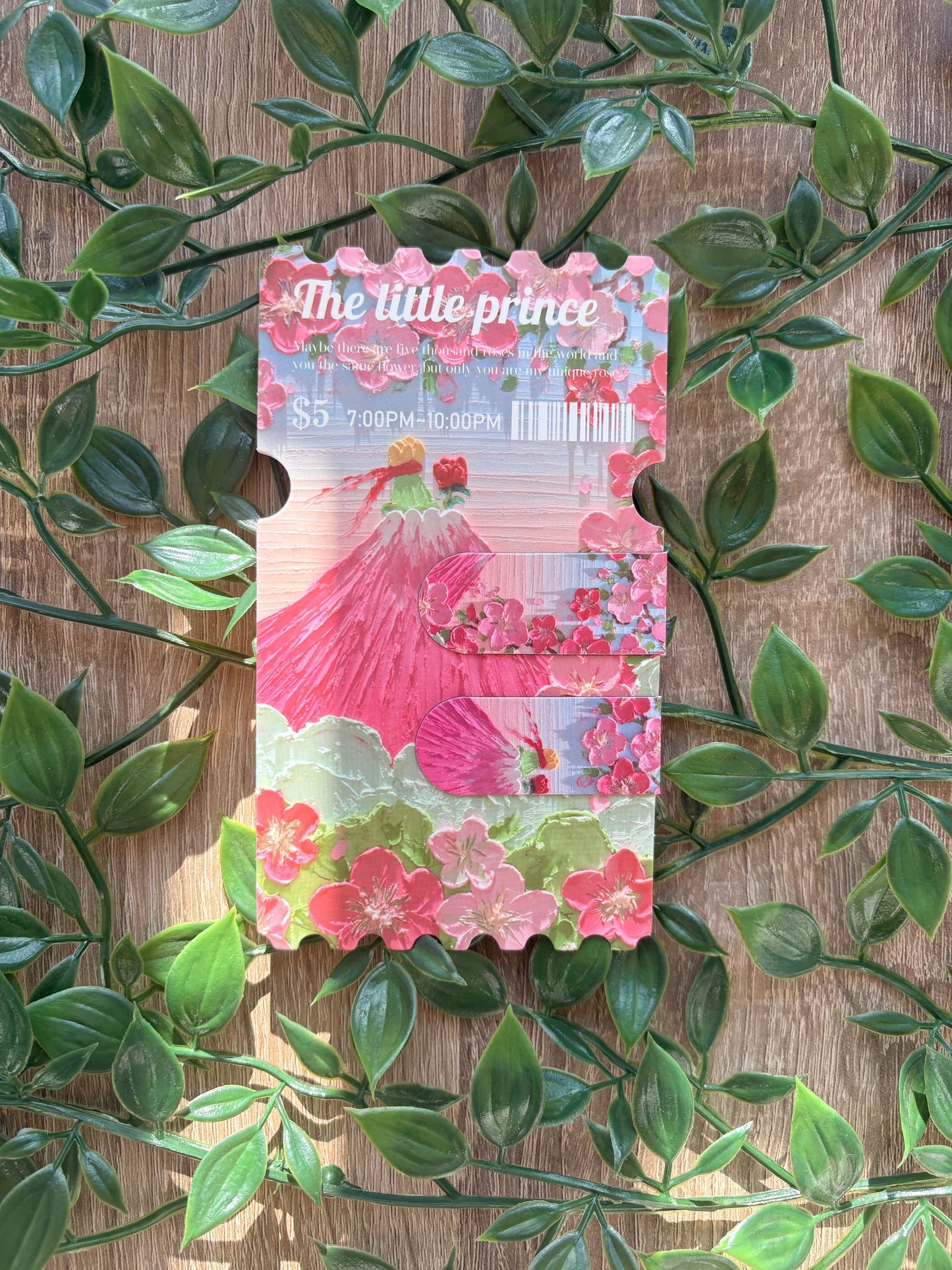 Oil Painted Magnetic Bookmark
