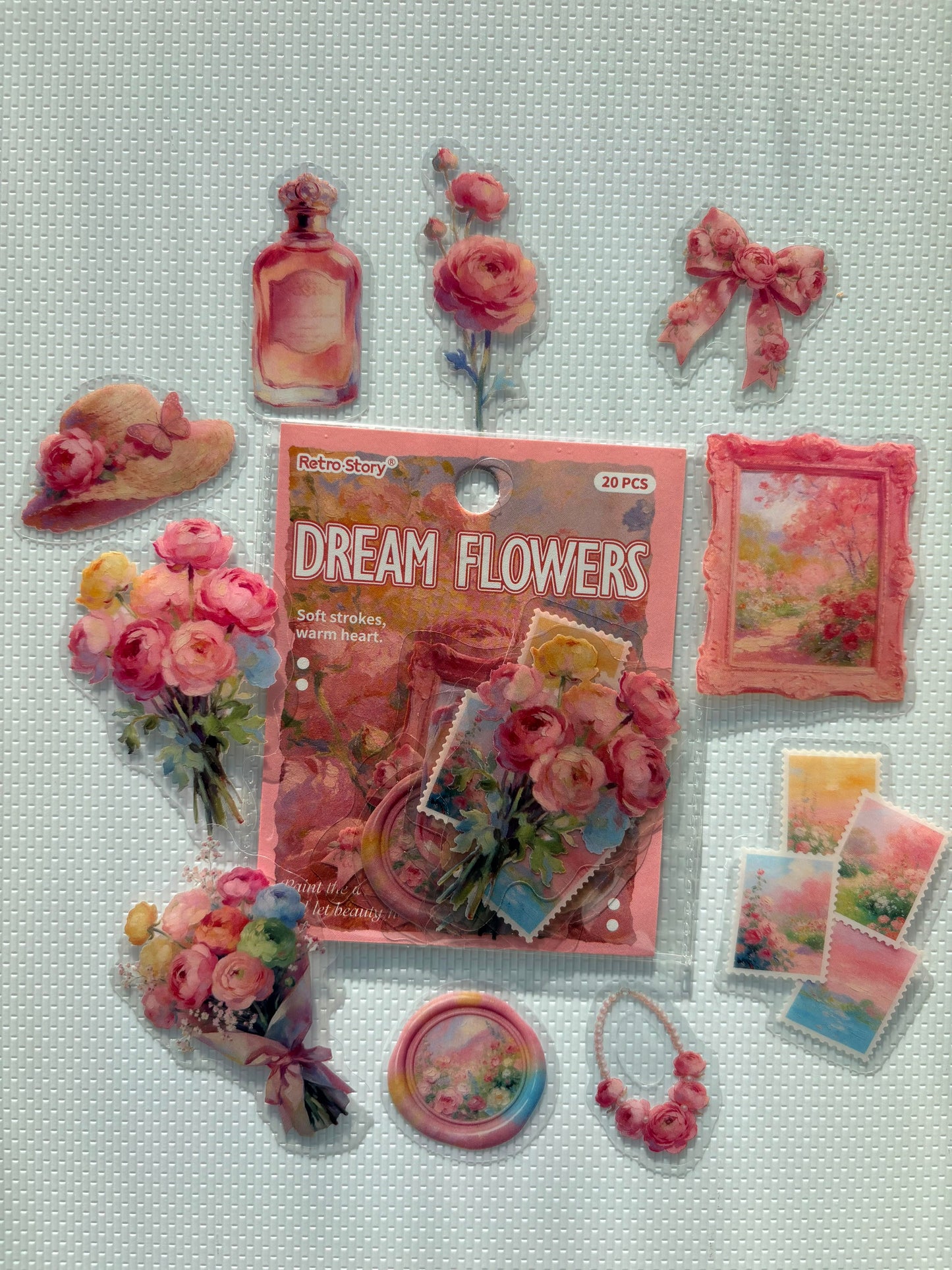 Dream Flower Stickers