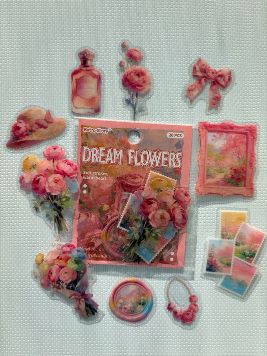 Dream Flower Stickers