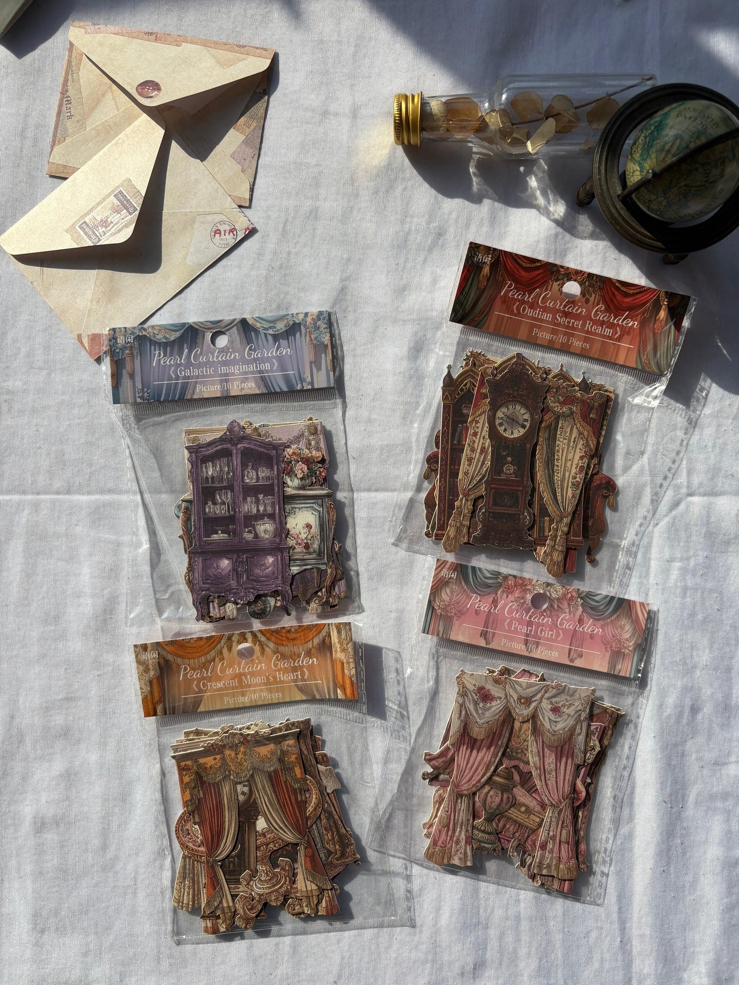 Pearl Curtain Garden Stickers