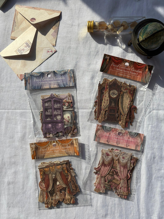 Pearl Curtain Garden Stickers