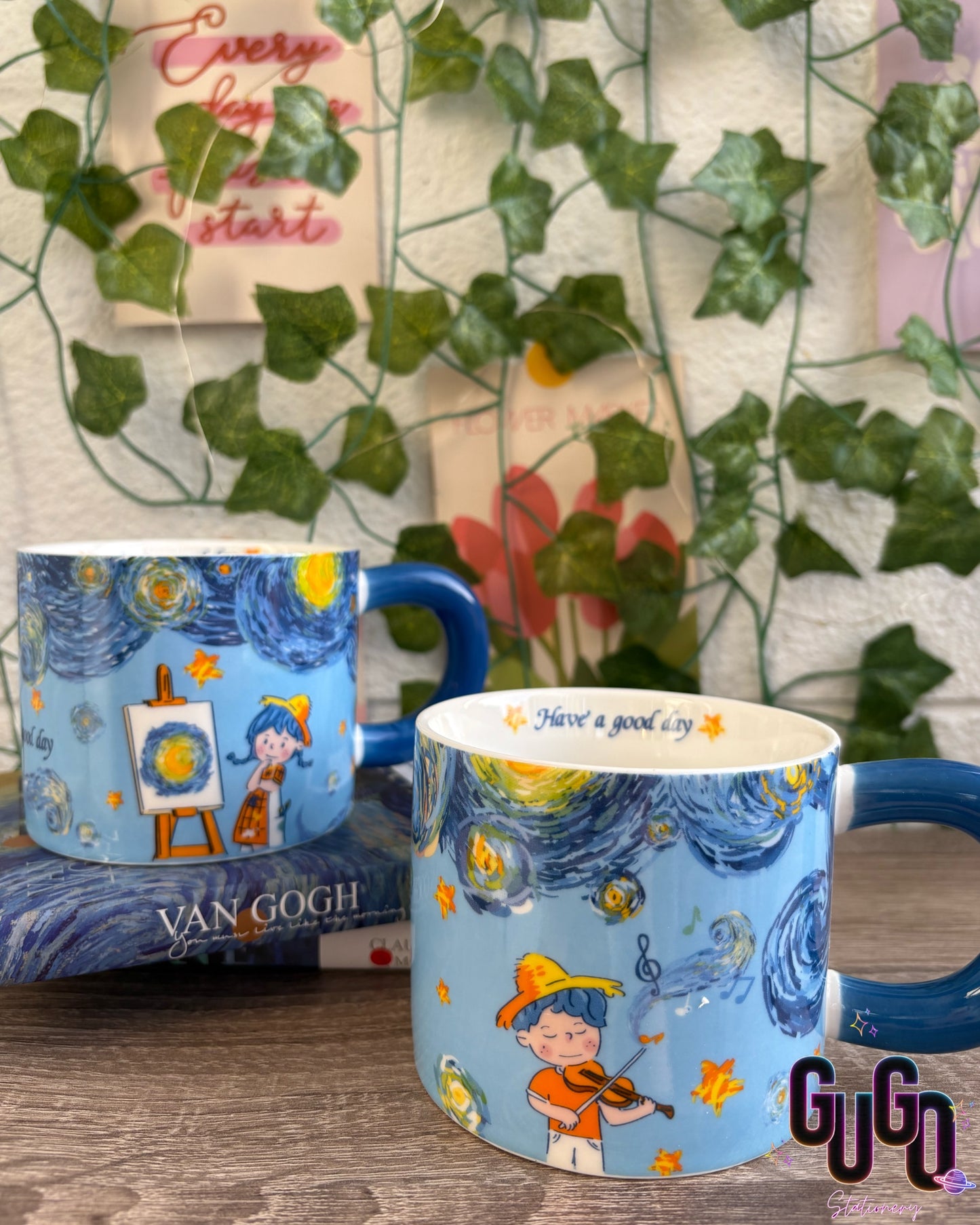 Van gogh ceramic mug
