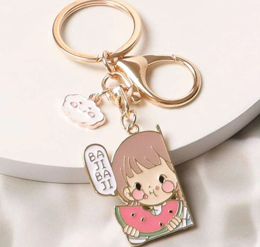 Kawaii Girl Keychain